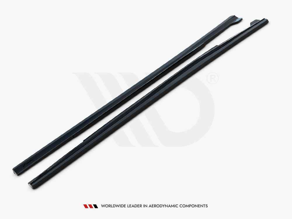 Maxton Design - SIDE SKIRTS DIFFUSERS MERCEDES CLA 45 AMG C117 (FACELIFT) (2017-UP) & A W176 AMG FACELIFT (2015-2018)