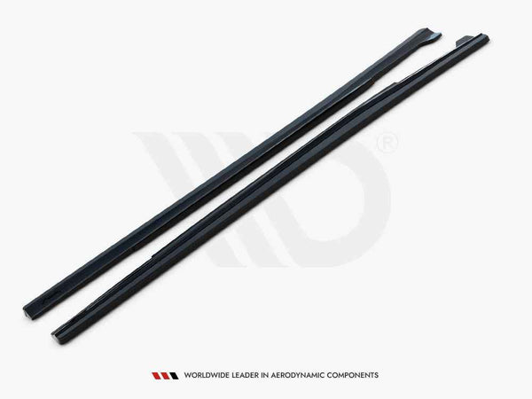 Maxton Design - SIDE SKIRTS DIFFUSERS MERCEDES CLA 45 AMG C117 (FACELIFT) (2017-UP) & A W176 AMG FACELIFT (2015-2018)
