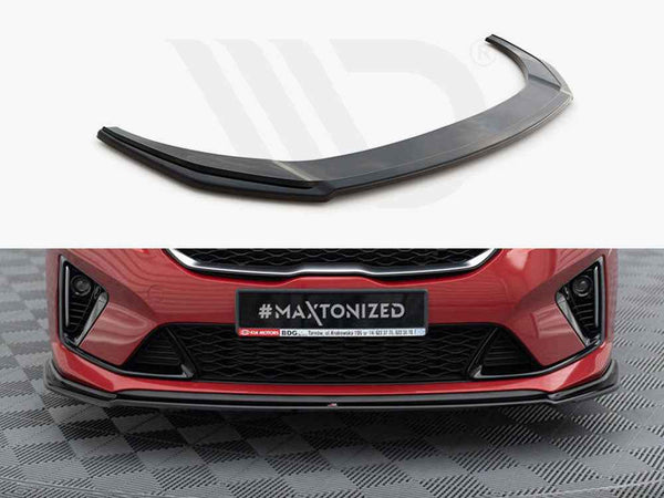 Maxton Design - FRONT SPLITTER V.2 KIA CEED GT / GT-LINE MK3 / PROCEED MK1