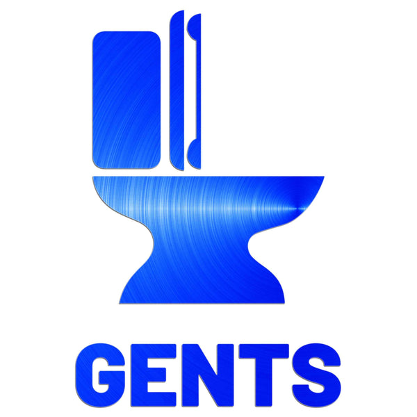 Mens Toilet Restroom Sign Sticker