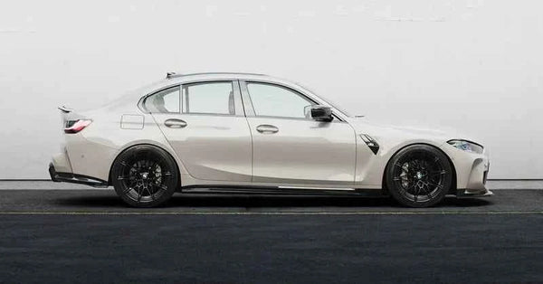 BMW M3 G80 G81 EVO-S Gloss Black Side Skirts by ZAERO (2021+)