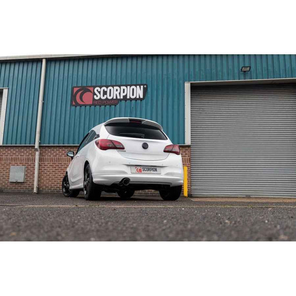 Scorpion Exhausts - Corsa E 1.4 None Turbo Cat Back Exhaust (Multiple Options)
