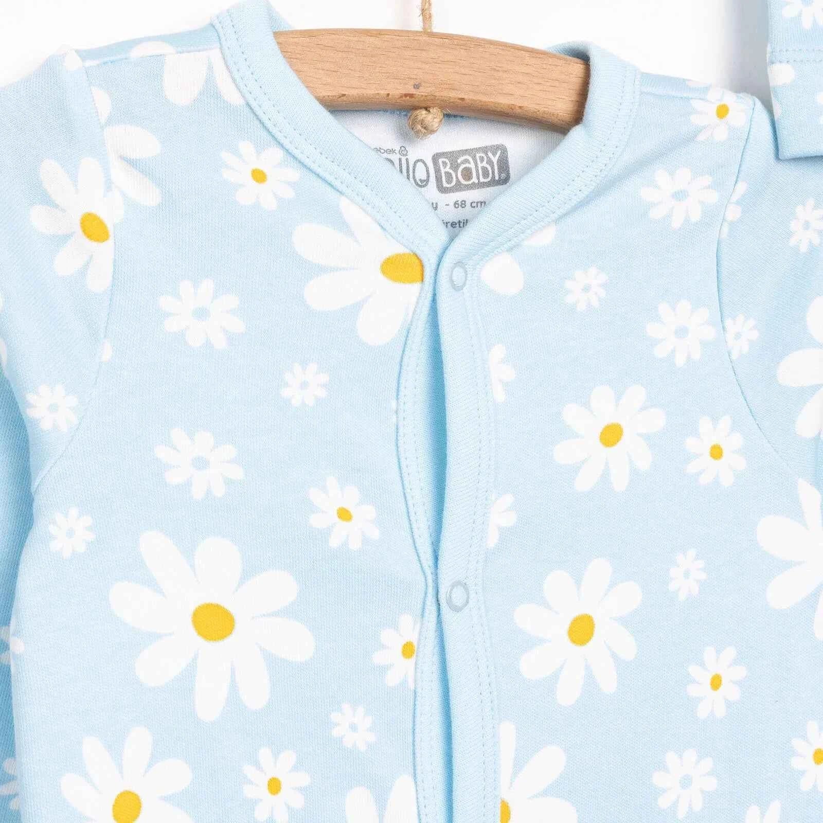 HelloBaby Girl Jumpsuit-Hat - Blue