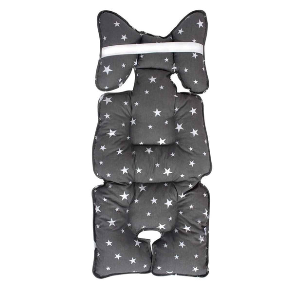 Sevi Bebe Stroller and Car Seat Cushion Grey Star