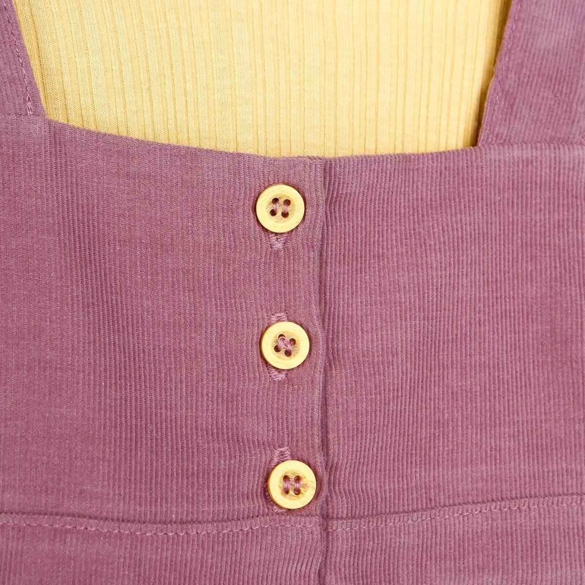 Cassiope Salopette Skirt - Sweatshirt - Damson