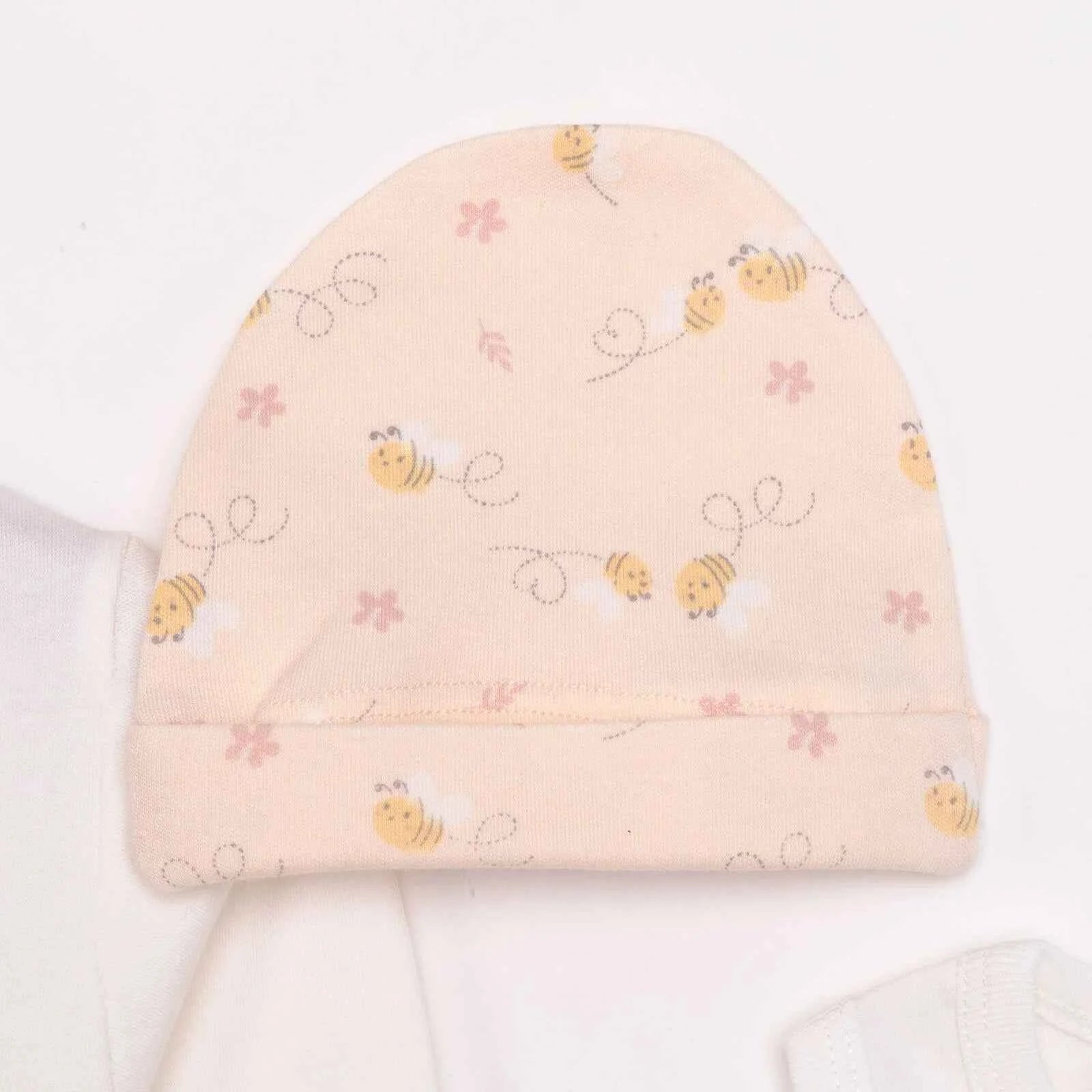 HelloBaby Girl 5 Piece Newborn Gift Set - Yellow