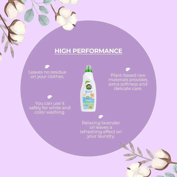 Just Green Organic Baby Laundry Softener 1000ml