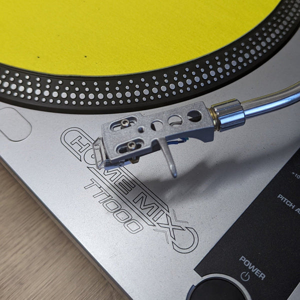 Pure yellow Felt Slipmat – Bold Colour. Clean Sound.