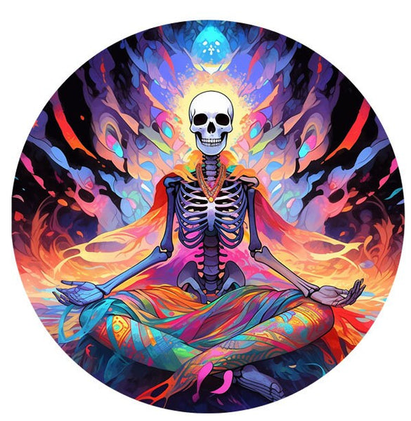 Tantric Skeleton Slipmat – 7"/12" Vinyl Turntable Mat