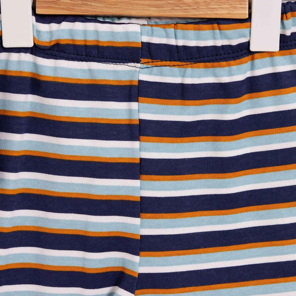 HelloBaby Boy Long Sleeve Pyjamas Set - Navy Blue