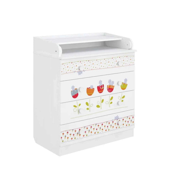 Shefa Kids 800 Changing Dresser - Sleepy Kittens