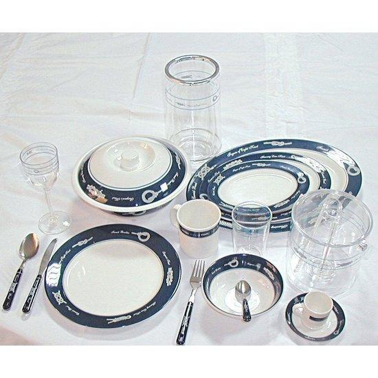 Dinner Exclusive 6pc Dinner Plate Set | 4Boats