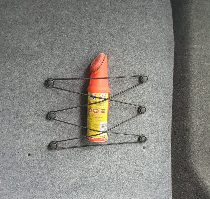 For VW T6 Campervan Double X Storage Net – Ideal for Van Conversions & Motorhomes