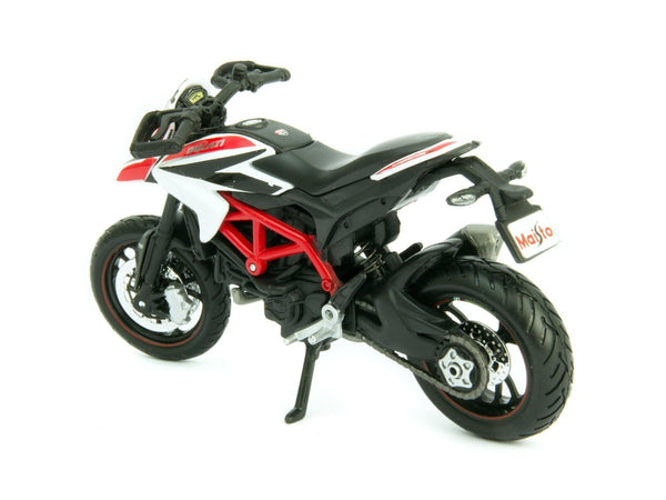 Ducati Hypermotard 2013 white - 1:18 Scale Motorbike Model
