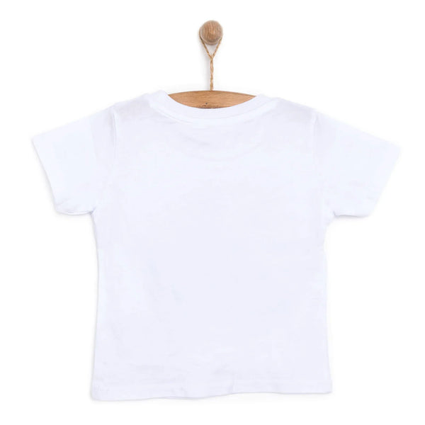 HelloBaby Baby Shark Boy T-shirt - White
