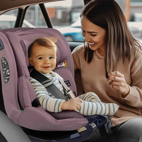 baby plus Pixi i-Size Group 0+/1/2/3 (Birth to 12 Years) Car Seat - Pink