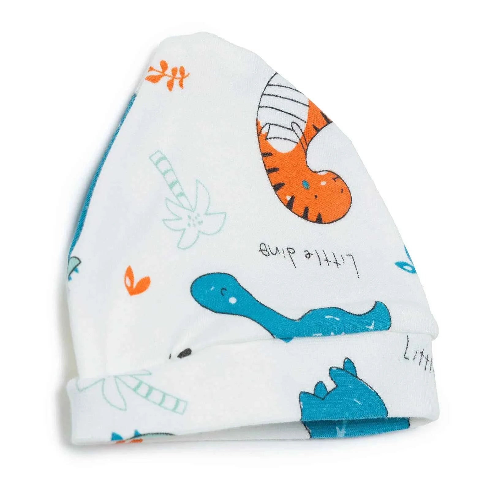 HelloBaby Baby Boy Jumpsuit-Body-Hat - Ecru