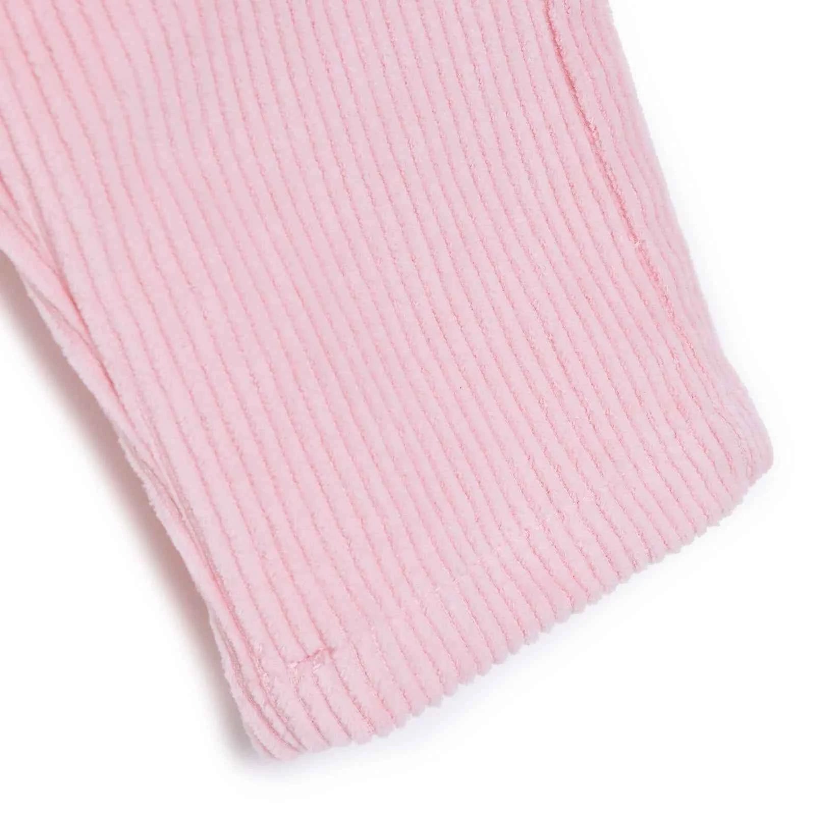 HellloBaby Velvet Trousers - Powder