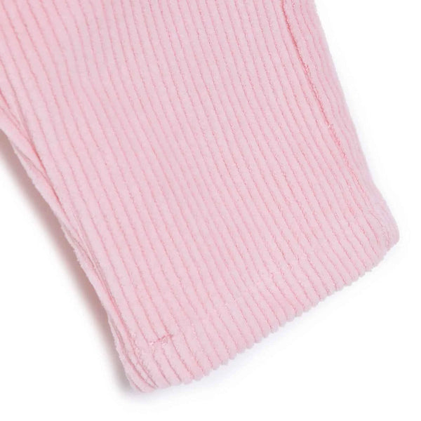 HellloBaby Velvet Trousers - Powder