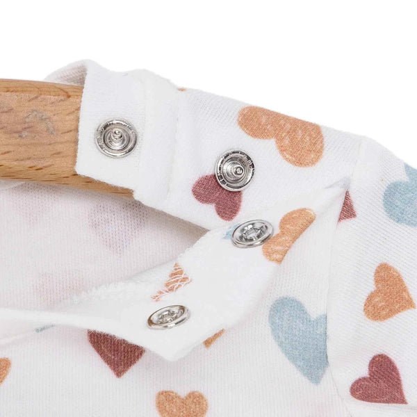 Pambuliq Baby Girl Long Sleeve Pyjamas Set - Beige