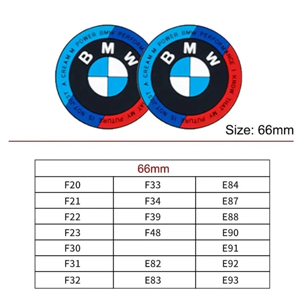 2PCS Car Cup Mat FOR BMW X1 X2 X3 X4 X5 X6 1 2 3 4 5 6 7 Sereis F30 F34 E90 G20 F20 F21 F22 F07 F10 F11 E60 G30 F48 F15 G06 E83