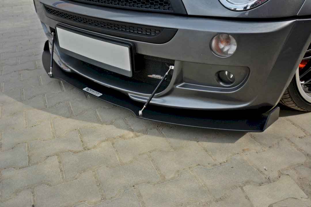 Maxton Design - FRONT RACING SPLITTER MINI R53 COOPER S JCW (2003-2006)