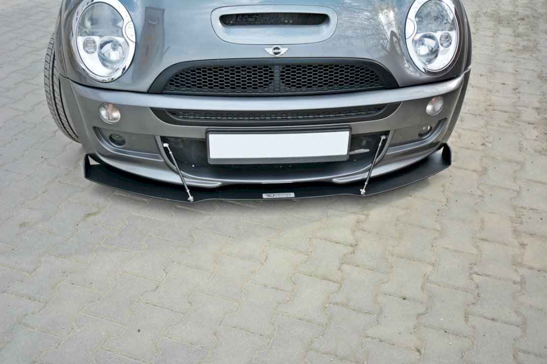 Maxton Design - FRONT RACING SPLITTER MINI R53 COOPER S JCW (2003-2006)