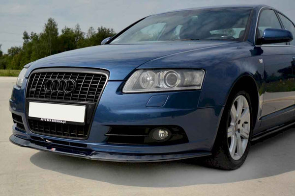 Maxton Design - FRONT SPLITTER AUDI A6 C6 S-LINE PRE-FACELIFT (2004-2008)