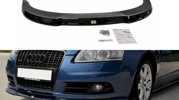 Maxton Design - FRONT SPLITTER AUDI A6 C6 S-LINE PRE-FACELIFT (2004-2008)