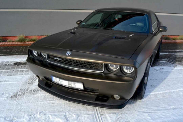Maxton Design - FRONT SPLITTER DODGE CHALLENGER MK3 PHASE-1 SRT8 COUPE (2008-14)