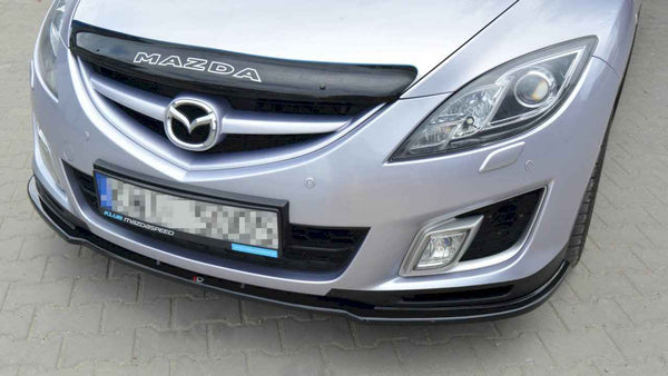 Maxton Design - FRONT SPLITTER MAZDA 6 MK2 SPORT HATCH (GH-SERIES) PRE-FACELIFT (2008-2010)