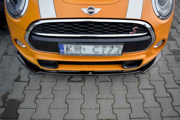 Maxton Design - FRONT SPLITTER MINI COOPER S MK3 PRE-FACELIFT 3 DOOR (F56) (2014-2017)
