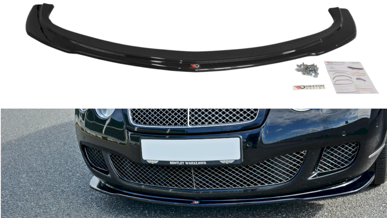 Maxton Design - FRONT SPLITTER BENTLEY CONTINENTAL GT (2009-12)