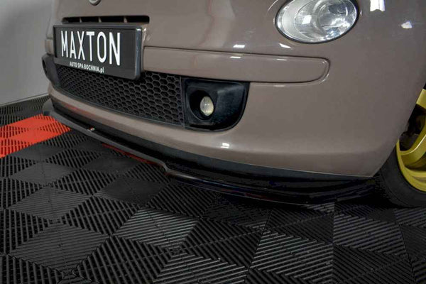 Maxton Design - FRONT SPLITTER V.2 FIAT 500 PRE-FACELIFT (2007-2014)