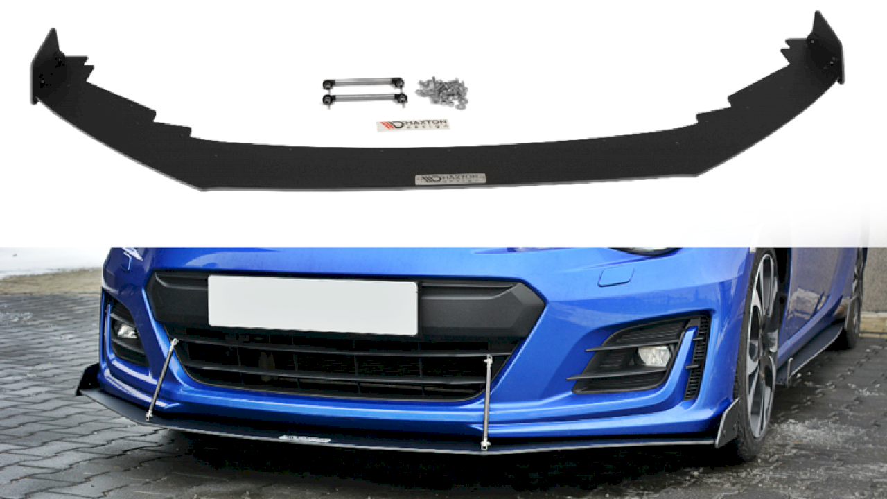 Maxton Design - FRONT RACING SPLITTER V.3 SUBARU BRZ FACELIFT 2017-2020