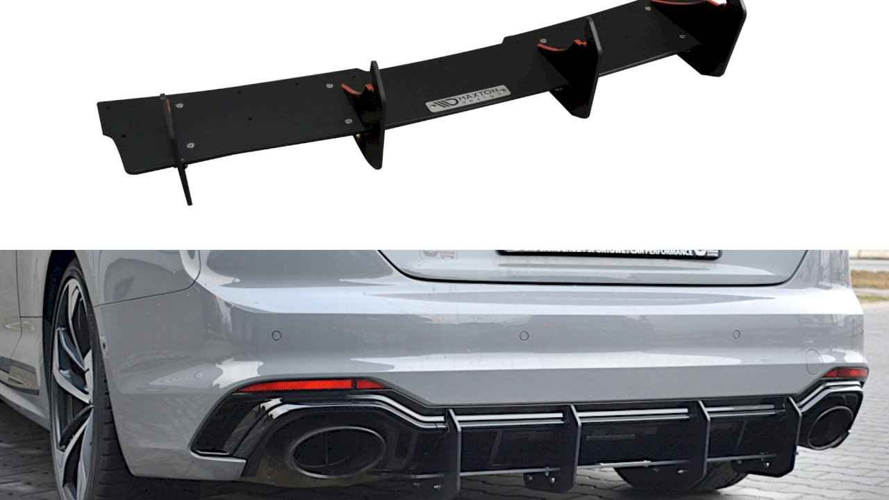 Maxton Design - REAR DIFFUSER V.2 AUDI RS5 F5 COUPE / SPORTBACK