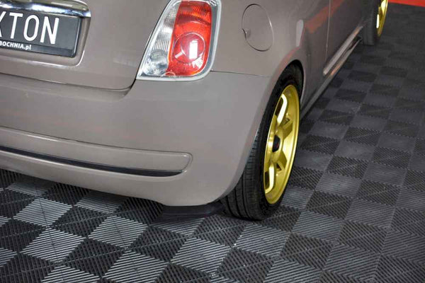 Maxton Design - REAR SIDE SPLITTERS FIAT 500 PRE-FACELIFT (2007-2014)