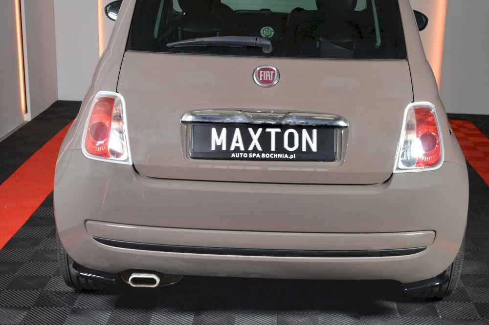 Maxton Design - REAR SIDE SPLITTERS FIAT 500 PRE-FACELIFT (2007-2014)