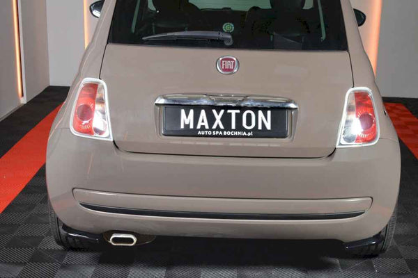 Maxton Design - REAR SIDE SPLITTERS FIAT 500 PRE-FACELIFT (2007-2014)