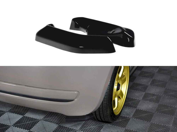 Maxton Design - REAR SIDE SPLITTERS FIAT 500 PRE-FACELIFT (2007-2014)