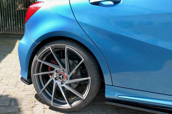 Maxton Design - REAR SIDE SPLITTERS MERCEDES A-CLASS W176 AMG-LINE PRE-FACELIFT (2013-2015)