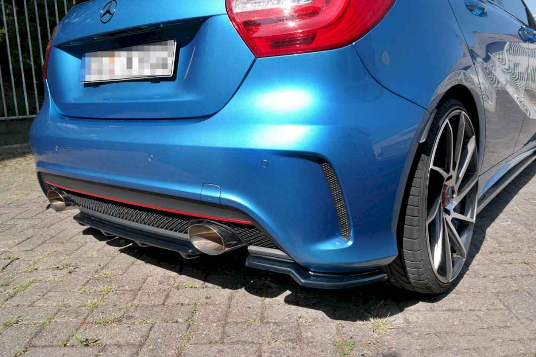 Maxton Design - REAR SIDE SPLITTERS MERCEDES A-CLASS W176 AMG-LINE PRE-FACELIFT (2013-2015)