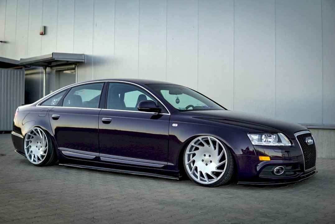 Maxton Design - SIDE SKIRTS SPLITTERS AUDI A6 C6 S-LINE PRE-FACELIFT (2004-2008)