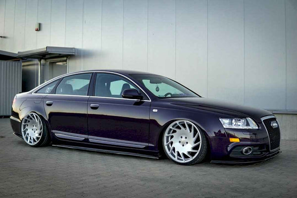 Maxton Design - SIDE SKIRTS SPLITTERS AUDI A6 C6 S-LINE PRE-FACELIFT (2004-2008)