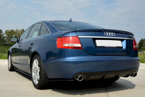 Maxton Design - SIDE SKIRTS SPLITTERS AUDI A6 C6 S-LINE PRE-FACELIFT (2004-2008)