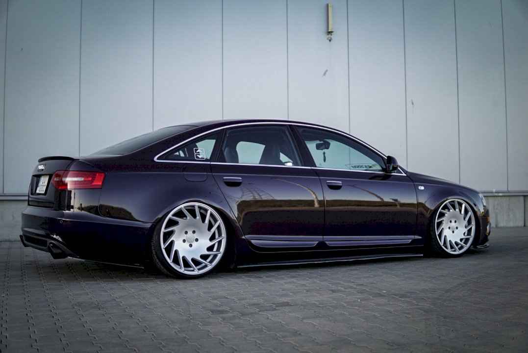 Maxton Design - SIDE SKIRTS SPLITTERS AUDI A6 C6 S-LINE PRE-FACELIFT (2004-2008)