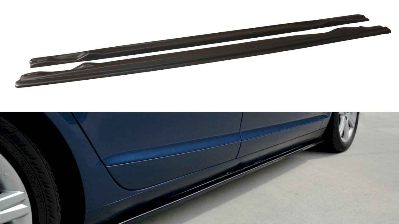 Maxton Design - SIDE SKIRTS SPLITTERS AUDI A6 C6 S-LINE PRE-FACELIFT (2004-2008)