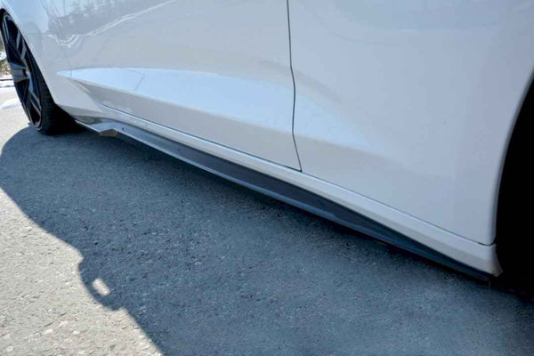Maxton Design - SIDE SKIRTS SPLITTERS CHEVROLET CAMARO 6TH-GEN. PHASE-I 2SS COUPE (2016-18)