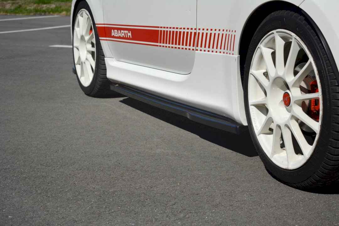 Maxton Design - SIDE SKIRTS SPLITTERS FIAT 500 MK1 ABARTH (2008-2016)