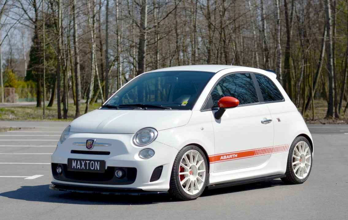 Maxton Design - SIDE SKIRTS SPLITTERS FIAT 500 MK1 ABARTH (2008-2016)